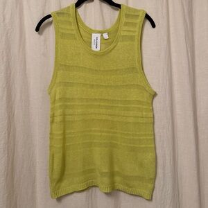 Collusion Semi-Sheer Knit Tank
